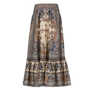 Zimmermann Ascension Tiered Midi Skirt - NWT